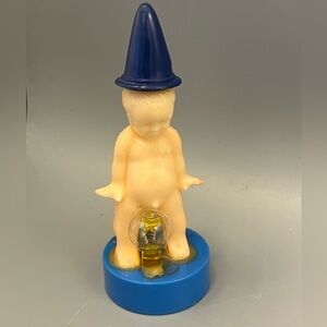 Vintage Working Bubbling Baby Toy Japan Novelty Celluloid Lightweight Peeing Toy